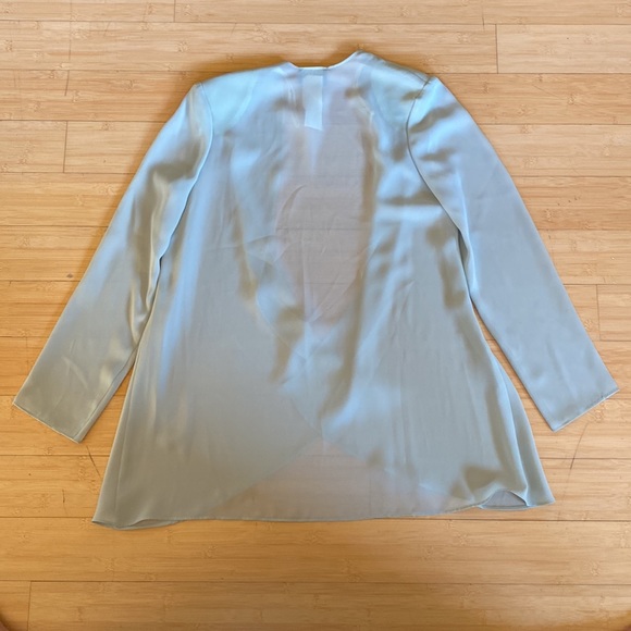 Formal seafoam color skirt set - Picture 5 of 8